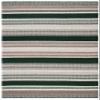 SAFAVIEH Dhurries Collection 3' x 5' Green/Grey DHU628Y Flatweave Premium Wool Entryway Living Room Foyer Bedroom Accent Rug view 3