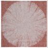 SAFAVIEH Washable Rug Outdoor Courtyard Collection - 4' x 5'7", Beige & Red, Non-Shedding & Easy Cleaning, Ideal for Patio, Backyard, Mudroom (CY8893-36521) view 2