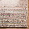 SAFAVIEH Cape Cod Collection 2'3" x 10' Natural/Multi CAP251A Handmade Boho Braided Jute Entryway Foyer Living Room Kitchen Runner Rug view 4