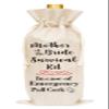 Huastatewolf Mother Of The Bride Wine Gift Bags, Burlap Wine Bottle Cover Bag For Wedding, Engegement Party, Party Favors, 1 Pc (A33) view 1