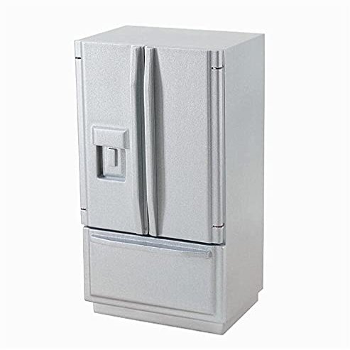 EatingBiting 1:12 Imitation mini Refrigerator 1/12 Home Ornament Garden Decoration Decoration Accessories Mini House Furniture Refrigerator Miniature Living Room Pretend Play