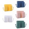 Adhesive Remote Control Holder, Wall Mount Media Player Controller Holder, TV Remote Organizer Caddy Box for Bedside, Storage Case with Bottom Slot for Phone Charging(multiclored(5PCS)) view 1