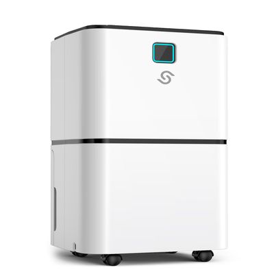 2000 Sq. Ft Dehumidifier for Home/Basement, 30 Pints 36 dB Dehumidifiers for Bedroom/Bathroom With Drain Hose LED Intelligent Humidity Light