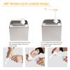 2.1QT Sauce Dispenser with Pump,Commercial Pump Station Stainless Steel Dispenser for Hot Chocolate, Hot Fudge, Ketchup, Condiment,Caramel, Condiment, Mustard, Mayonnaise view 2