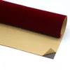 14.5"x78.7" Self Adhesive Velvet Drawer Liner Roll Felt Fabric Velvet Flocking Liner for Jewelry Drawer Box Shelf Crafts (Wine Red) view 2