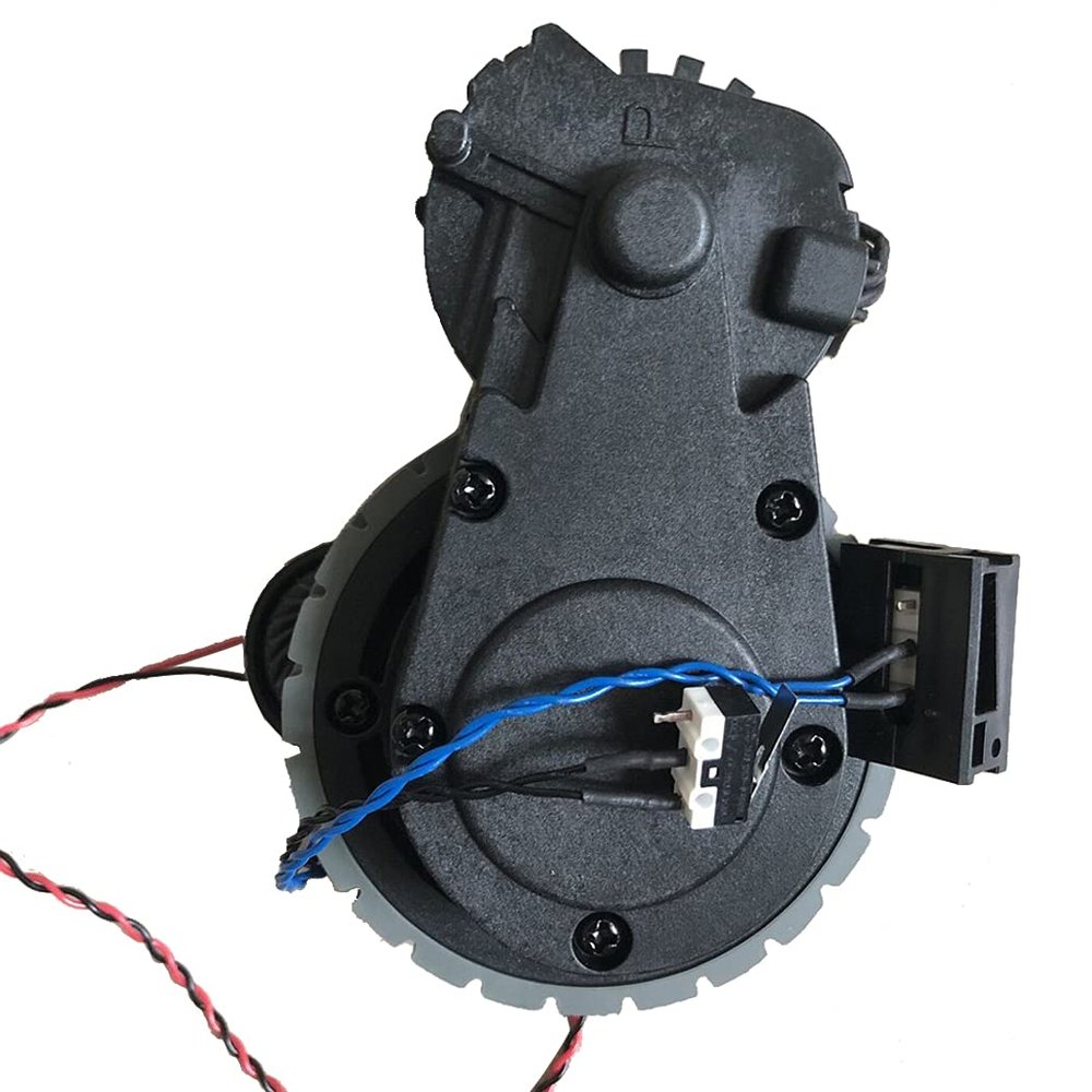 Left/Right Wheel with Motor for Ecovacs Deebot Ozmo-930 Robot Vacuum Cleaner Engine Replacement (Right)