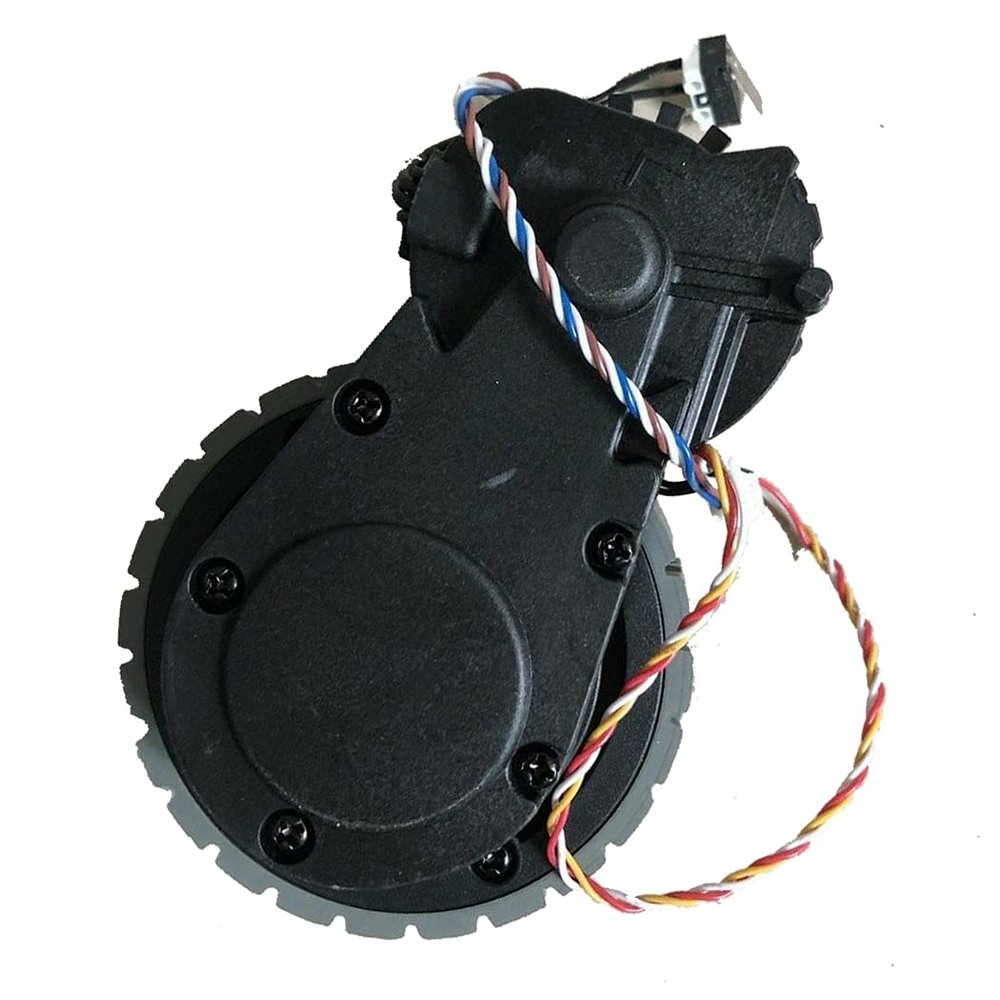 Left/Right Wheel with Motor for Ecovacs Deebot Ozmo-930 Robot Vacuum Cleaner Engine Replacement (Left)