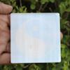 REAL-GEMS Flat Selenite Charging Square, Plate, Slab Cleanse and Charge Crystals Or Gemstone for Healing, Metaphysical, Meditation, Wicca, Decoration Or Gift view 4