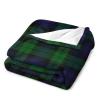 Black Watch Plaid Super Soft Flannel Blanket Lightweight Comfortable Throw for Home Bed Couch Sofa 60"x80" view 3