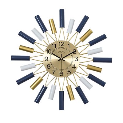 Clock American Personality Wall Clock Living Room Home Creative Clock Simple Light Luxury Clock Art Decoration Wall Watch