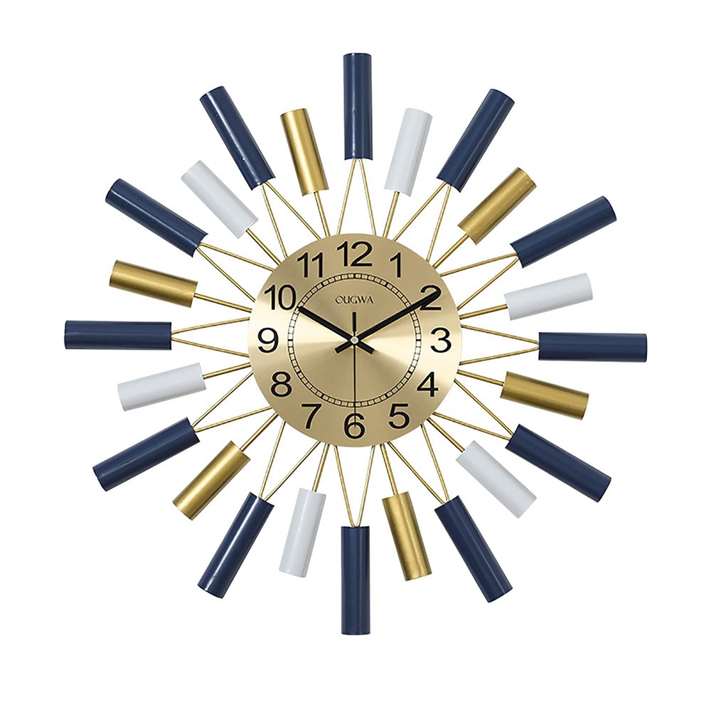 Clock American Personality Wall Clock Living Room Home Creative Clock Simple Light Luxury Clock Art Decoration Wall Watch