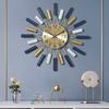 Clock American Personality Wall Clock Living Room Home Creative Clock Simple Light Luxury Clock Art Decoration Wall Watch view 3