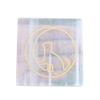 REAL-GEMS 7 Chakra Slab - Reiki Healing Crystal Chakra - Selenite Plate, Selenite Slab, Spiritual Healing Crystal,Chakra Balance view 1