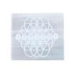 REAL-GEMS Polished White Selenite Flat Healing Crystal 7 Chakra Stone, Selenite Slab, Charging Plate, 7 Chakra view 1