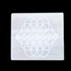 REAL-GEMS Polished White Selenite Flat Healing Crystal 7 Chakra Stone, Selenite Slab, Charging Plate, 7 Chakra view 3