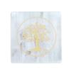 REAL-GEMS White Selenite Polished Flat Healing Crystal 7 Chakra Stone, Selenite Slab, Charging Plate, 7 Chakra Healing Crystal view 1