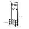 Clothes Drying Racks,Foldable Gullwing Drying Rack,Stainless Steel Space Saving Drying Rack,Suitable for Indoor and Outdoor,White,2 view 2