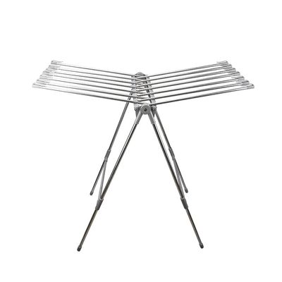 Clothes Drying Racks,Foldable Gullwing Drying Rack,Stainless Steel Space Saving Drying Rack,Suitable for Indoor and Outdoor