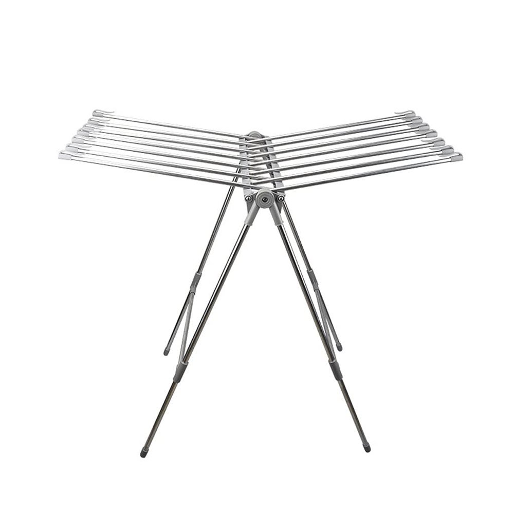 Clothes Drying Racks,Foldable Gullwing Drying Rack,Stainless Steel Space Saving Drying Rack,Suitable for Indoor and Outdoor