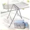 Clothes Drying Racks,Foldable Gullwing Drying Rack,Stainless Steel Space Saving Drying Rack,Suitable for Indoor and Outdoor view 2