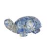 GEMHUB Loose Gemstones For Home Decor Hand Carved Lapis Lazuli Gemstone Turtle Statue Approx. 273.00 Carat Turtle Statue Figurine view 2