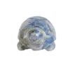 GEMHUB Loose Gemstones For Home Decor Hand Carved Lapis Lazuli Gemstone Turtle Statue Approx. 273.00 Carat Turtle Statue Figurine view 3