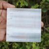 REAL-GEMS Tree of Life Etched Selenite Charging Plate, Charge Your Crystals, 7 Chakra Healing Crystal Selenite Slab,Plate view 4