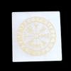 REAL-GEMS Tree of Life Etched Selenite Charging Plate, Charge Your Crystals, Healing Crystal 7 Chakra Selenite Slab,Plate view 2
