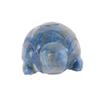 GEMHUB Hand Carved Lapis Lazuli Turtle Statue Approx. 374.00 Carat Turtle Statue Figurine view 1