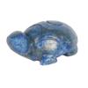 GEMHUB Hand Carved Lapis Lazuli Turtle Statue Approx. 374.00 Carat Turtle Statue Figurine view 2
