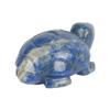 GEMHUB Hand Carved Lapis Lazuli Turtle Statue Approx. 374.00 Carat Turtle Statue Figurine view 4