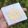 REAL-GEMS Fengshui Selenite Charging Plate Seven Chakra for Cleansing and Charging Crystal, Reiki, Meditation and Healing. view 4