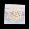 REAL-GEMS Healing Crystals 7 Chakra Stone & Chakra Slab for Reiki,Balancing,Wicca,Yoga,Meditation,SAHASRARA Chakra view 3
