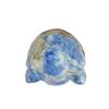 GEMHUB Gemstones Hand Carved Natural Lapis Lazuli Gemstone Turtle Statue Figurine Approx. 282.00 Carat Turtle Statue view 3