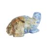 GEMHUB Gemstones Hand Carved Natural Lapis Lazuli Gemstone Turtle Statue Figurine Approx. 282.00 Carat Turtle Statue view 4