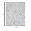 SAFAVIEH Metro Collection 3' x 5' Bluegreen MET552M Handmade Entryway Living Room Foyer Bedroom Accent Rug view 2