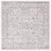 Martha Stewart x SAFAVIEH Area Rug Collection - 6'7" Square, Grey & Ivory, Non-Shedding & Easy Cleaning, Ideal for Living Room, Bedroom, Office, Dining Space (MSR877F) view 3