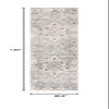 SAFAVIEH Isabella Collection Runner Rug - 2'2" x 11', Cream & Beige, Oriental Design, Non-Shedding & Easy Care, Ideal for High Traffic Areas in Living Room, Bedroom (ISA916B) view 2