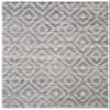 Martha Stewart x SAFAVIEH Area Rug Collection - 4' x 6', Dark Grey & Light Grey, Non-Shedding & Easy Cleaning, Ideal for Living Room, Foyer, Bedroom, Accent Space (MSR0782H) view 2