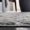Martha Stewart x SAFAVIEH Area Rug Collection - 4' x 6', Dark Grey & Light Grey, Non-Shedding & Easy Cleaning, Ideal for Living Room, Foyer, Bedroom, Accent Space (MSR0782H) view 4