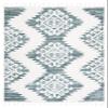 SAFAVIEH Moroccan Tassel Shag Collection Accent Rug - 4' x 6', Green & Ivory, Boho Design, Non-Shedding & Easy Care, 2-inch Thick Ideal for High Traffic Areas in Foyer, Living Room, Bedroom (MTS652Y) view 3