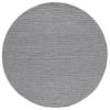SAFAVIEH Natura Collection 8' Round Steel NAT311B Handmade Premium Bamboo Silk & Wool Entryway Foyer Living Room Bedroom Kitchen Area Rug view 3
