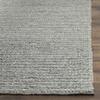 SAFAVIEH Natura Collection 8' Round Steel NAT311B Handmade Premium Bamboo Silk & Wool Entryway Foyer Living Room Bedroom Kitchen Area Rug view 4