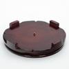 360 Wood Rotating Turntable 16-40cm in Diameter Inlaid Balls Lazy Susan for Placing Buddha Statues Potted Plants Vases Coffee Utensils view 3