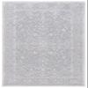 SAFAVIEH Reflection Collection Accent Rug - 2'3" x 3', Light Grey & Cream, Non-Shedding & Easy Cleaning, Ideal for Entryway, Living Room, Bedroom (RFT670C) view 1