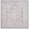 SAFAVIEH Reflection Collection Accent Rug - 2'3" x 3', Light Grey & Cream, , Non-Shedding & Easy Cleaning, Ideal for Foyer, Living Room, Bedroom (RFT665C) view 1