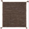 SAFAVIEH Montauk Collection Accent Rug - 2' x 3', Brown & Black, Handmade Flat Weave Cotton Corner Tassel, Ideal for High Traffic Areas in Entryway, Living Room, Bedroom (MTK150T) view 1