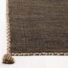 SAFAVIEH Montauk Collection Accent Rug - 2' x 3', Brown & Black, Handmade Flat Weave Cotton Corner Tassel, Ideal for High Traffic Areas in Entryway, Living Room, Bedroom (MTK150T) view 2