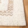 SAFAVIEH Natura Collection Accent Rug - 4' x 6', Ivory & Natural, Handmade Wool, Ideal for High Traffic Areas in Entryway, Living Room, Bedroom (NAT721A) view 4