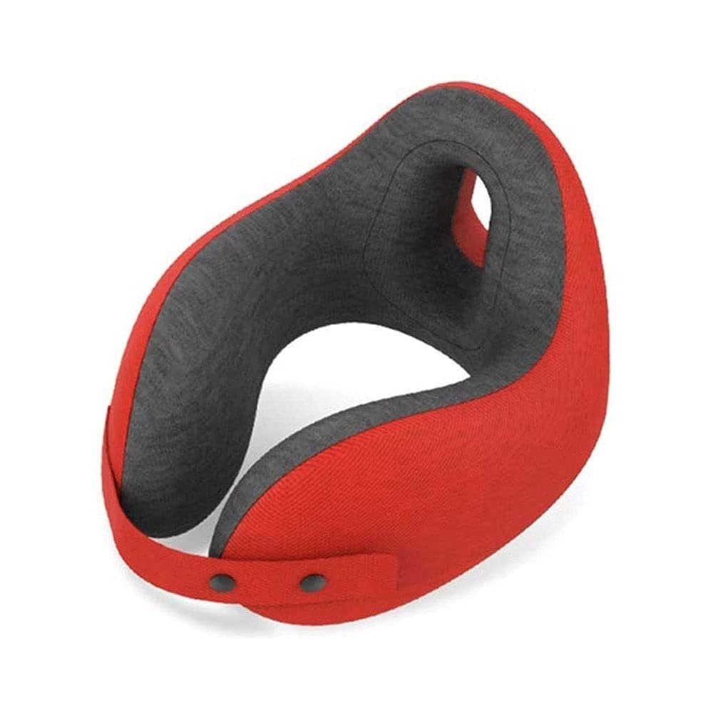 NCRD Travel Pillow, Neck Pillow for Airplane and Car,Wider Adjustable Range, Suitable for Everyone's Size. Enhanced Front Support Effect, Memory Foam Neck Pillow for Travel